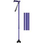 まごころステッキあんしん杖先4点 パープル ウェルファン