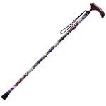 折りたたみステッキ てのひら ブラック 朝日産業