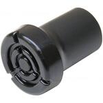 ASK-106 交換用先ゴム〔安定歩行タイプ〕 ブラック 14Φ キザキ