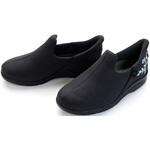 1141 瞬感スポッと 刺繍ブラック 3L 徳武産業