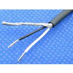 KPPV-SW 7/0.18x2C-30 細径シールドケーブル 2芯 0.18SQ 30m KPPV-SW 7/0.18x2C-30シリーズ フジクラ・ダイヤケーブル