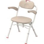 折りたたみシャワーベンチ A S ウォームグレー Aron(アロン化成)