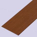 バリアフリーレール(フラットタイプ) ダークオーク 100×2000 カドヤ