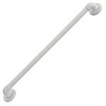 BAUHAUS 32ソフトアクアレール I型ハンド ホワイト Φ32×1200 マツ六