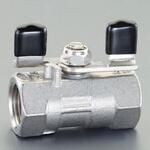 EA425CA-22 ボールバルブ (超ハンドル)  G1/4"xRc1/4" EA425CAシリーズ エスコ