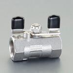 EA425CA-22 ボールバルブ (超ハンドル)  G1/4"xRc1/4" EA425CAシリーズ エスコ