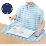 オオサキ 食事用エプロン ネイビー オオサキメディカル