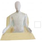 PE食事用エプロン ホワイト ケース ファーストレイト