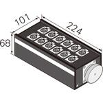 12CHシングルボックス カナレ電気