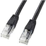 EA764BB-233A LANケーブル(CAT6/つめ折れ防止/ブラック) EA764BBシリーズ エスコ