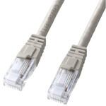 EA764BB-248A LANケーブル(CAT6/つめ折れ防止/ライトグレー) EA764BBシリーズ エスコ