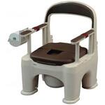 座楽 ラフィーネ(前後傾斜脚付き) モカブラウン 長穴ソフト便座 パナソニックエイジフリー・ライフテック