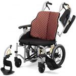 シン・ウルトラシリーズ 介助用 低座面 NAH SU7・Lo カキチャ(柿茶) 日進医療器