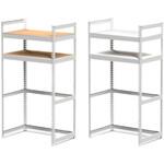 メタル&ウッドラック ランドリーラック 2段 ドリームウェア