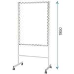 スチール製固定脚C付 アルミ製補強棒付 馬印