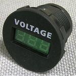 LEDデジタルDCボルトメーター カーク産業