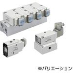 VEX3222_SU - ベース配管形: パイロット電磁形3ポート3ポジションバルブ/単体 SMC