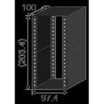 MFP実装ケース(縦型) カナレ電気