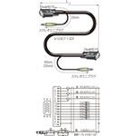 音声端子付きVESAケーブル カナレ電気