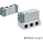 VV5F5A5_40_BASE - ベース配管形/マニホールドベース:共通排気タイプ SMC