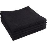 【業務用タオル】おしぼりタオル(ブラック) 5枚組 小杉善