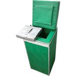 ドライアイス保管用ストッカー 50kg ホワイトバリーン