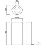ひけし 消火器ボックス 据置タイプ 満点商会