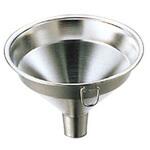 18-8 広口ロート(金具付) 柄沢製作所