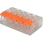 ワンタッチコネクター 5線用 透明 マリンテック