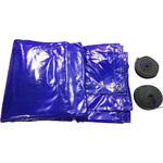 3796 トラックシート青 表面コーティング 2.3x3.6 (S) 3号 三高