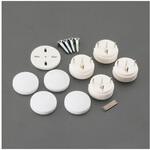 EA724Y-153 5.0mm ミラー取付金具セット コンクリート用/4個 エスコ
