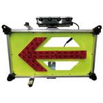 NHLY-H33 道路工事用矢印板 ディライトアロー NHLY-H33 ダンレックス