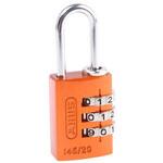 145/20 Orange Abus 安全用南京錠 パドロック アルミ、スチール オレンジ ABUS