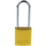 72/30HB50 Yellow Abus 安全用南京錠 パドロック アルミ、スチール 黄 ABUS