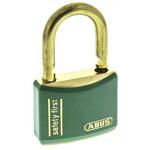 XR0084T40KA3 Abus 安全用南京錠 パドロック 真鍮 緑 ABUS