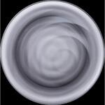 10404-0 樹脂食器 タカノクリエイト Kibi 雫CブラックΦ250mm×16mm 5枚 10404-0 タカノクリエイト