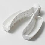 Simple Use やさいをつかむ安全ホルダー パール金属