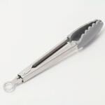 Simple Use シリコーンクッキングトング パール金属