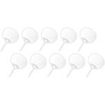 うちわ 丸柄(プラ製) アーテック[学校教材・教育玩具]