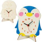 木製時計工作キット ペンギン アーテック[学校教材・教育玩具]