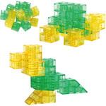 Artecブロック なないろクリア ミニパックA(かめ&インコ) アーテック[学校教材・教育玩具]