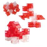 Artecブロック なないろクリア ミニパックC(犬&恐竜) アーテック[学校教材・教育玩具]