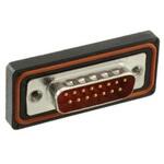 FWDR15PA / 1731100050 D-subコネクタ 15極 オス パネルマウント 1箱 25個入 FCT - A MOLEX COMPANY