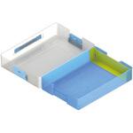 74897 クリアおどうぐばこ B 青 アーテック[学校教材・教育玩具]