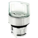 ZB4BK1213 Harmony XB4シリーズ 2ポジション セレクタスイッチヘッド 標準ハンドル 白 ラッチ シュナイダーエレクトリック