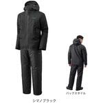 RB-057X ベーシックインサレーション レインスーツ 01 シマノブラック SHIMANO(シマノ)