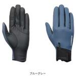 GL-052Y 03 タイタニューム・アルファグローブ 指出し ブルーグレー SHIMANO(シマノ)