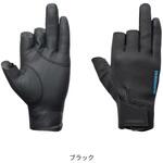 GL-054Y 03 タイタニューム・アルファ グローブ 3 ブラック SHIMANO(シマノ)