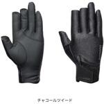 GL-055Y 03 タイタニューム・アルファ グローブ 3セミロング チャコールツイード SHIMANO(シマノ)