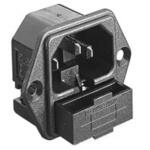 PF0001/28 IECコネクタ オス スナップイン 10A 5 x 20mm 1袋 2個入 BULGIN